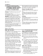 Preview for 20 page of Electrolux ESL 66022 User Manual