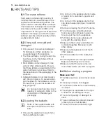 Preview for 14 page of Electrolux ESL 6610RO User Manual