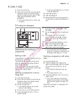 Предварительный просмотр 27 страницы Electrolux ESL 67070 User Manual