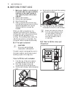 Предварительный просмотр 12 страницы Electrolux ESL 7310RO User Manual