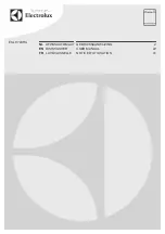 Preview for 1 page of Electrolux ESL 8720RA User Manual