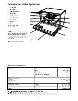 Предварительный просмотр 4 страницы Electrolux ESL 9163 Use & Care Manual