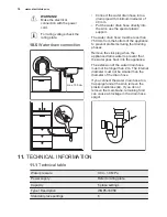 Preview for 18 page of Electrolux ESL2400RO User Manual