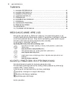 Preview for 20 page of Electrolux ESL2400RO User Manual