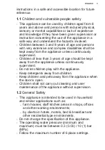 Preview for 3 page of Electrolux ESL2500RO User Manual