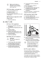 Предварительный просмотр 9 страницы Electrolux ESL2500RO User Manual