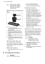 Предварительный просмотр 14 страницы Electrolux ESL2500RO User Manual