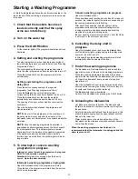 Preview for 12 page of Electrolux ESL4143 Use & Care Manual