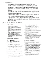 Preview for 4 page of Electrolux ESL4201LO User Manual