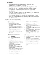 Preview for 4 page of Electrolux ESL4500LO User Manual