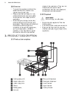 Предварительный просмотр 6 страницы Electrolux ESL51600ZO User Manual