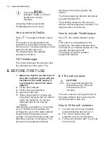 Preview for 12 page of Electrolux ESL5335LO User Manual