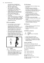 Предварительный просмотр 26 страницы Electrolux ESL5360LA User Manual