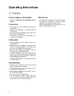 Preview for 4 page of Electrolux ESL5391 Operating Instructions Manual