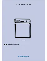 Предварительный просмотр 1 страницы Electrolux ESL6123 Instruction Book