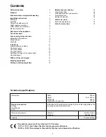 Preview for 2 page of Electrolux ESL6124 Instruction Book