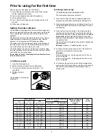 Preview for 8 page of Electrolux ESL6124 Instruction Book