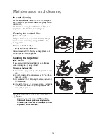 Предварительный просмотр 14 страницы Electrolux ESL620 Instruction Book