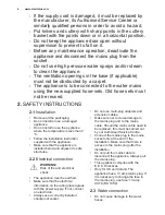 Preview for 4 page of Electrolux ESL7325RO User Manual