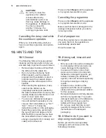 Preview for 16 page of Electrolux ESL7325RO User Manual