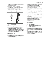 Preview for 49 page of Electrolux ESL7510RO User Manual