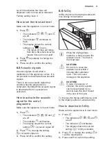 Preview for 11 page of Electrolux ESL7550RO User Manual