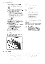 Предварительный просмотр 36 страницы Electrolux ESL7845RA User Manual