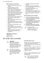 Preview for 16 page of Electrolux ESL79200RO User Manual