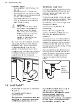 Preview for 26 page of Electrolux ESL79200RO User Manual