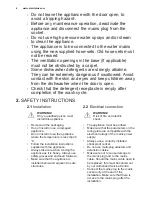 Preview for 4 page of Electrolux ESL8530RO User Manual