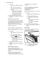 Предварительный просмотр 10 страницы Electrolux ESL8530RO User Manual