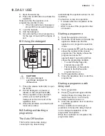 Предварительный просмотр 13 страницы Electrolux ESL8530RO User Manual