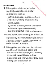 Preview for 2 page of Electrolux ESO944 Operating Instructions Manual