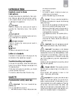 Preview for 8 page of Electrolux ESP4SL60CN Instructions Manual