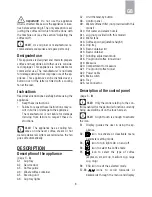 Preview for 9 page of Electrolux ESP4SL60CN Instructions Manual