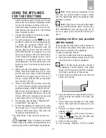 Preview for 13 page of Electrolux ESP4SL60CN Instructions Manual