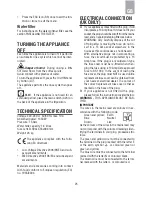 Preview for 26 page of Electrolux ESP4SL60CN Instructions Manual