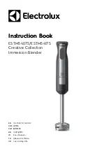 Electrolux ESTM5407S Instruction Book предпросмотр