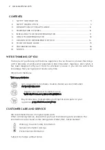 Preview for 2 page of Electrolux ETB4600B User Manual