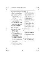 Preview for 9 page of Electrolux ETG240 Instruction Book