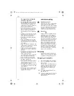 Preview for 12 page of Electrolux ETG240 Instruction Book