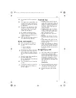 Preview for 13 page of Electrolux ETG240 Instruction Book