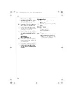 Preview for 14 page of Electrolux ETG240 Instruction Book