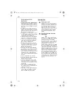 Preview for 16 page of Electrolux ETG240 Instruction Book