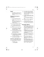 Preview for 17 page of Electrolux ETG240 Instruction Book