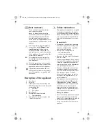 Preview for 19 page of Electrolux ETG240 Instruction Book