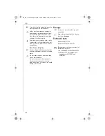 Preview for 22 page of Electrolux ETG240 Instruction Book