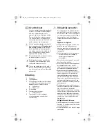 Preview for 31 page of Electrolux ETG240 Instruction Book