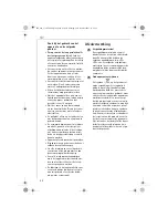 Preview for 32 page of Electrolux ETG240 Instruction Book