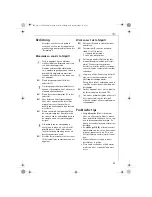 Preview for 33 page of Electrolux ETG240 Instruction Book